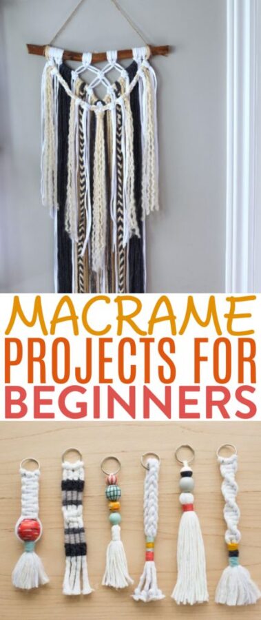 DIY Macrame Back to School Projects