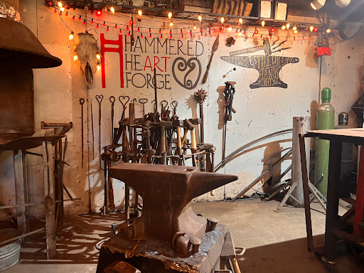 Hammered Heart Forge Metal Art Studio