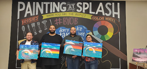 Painting at Splash