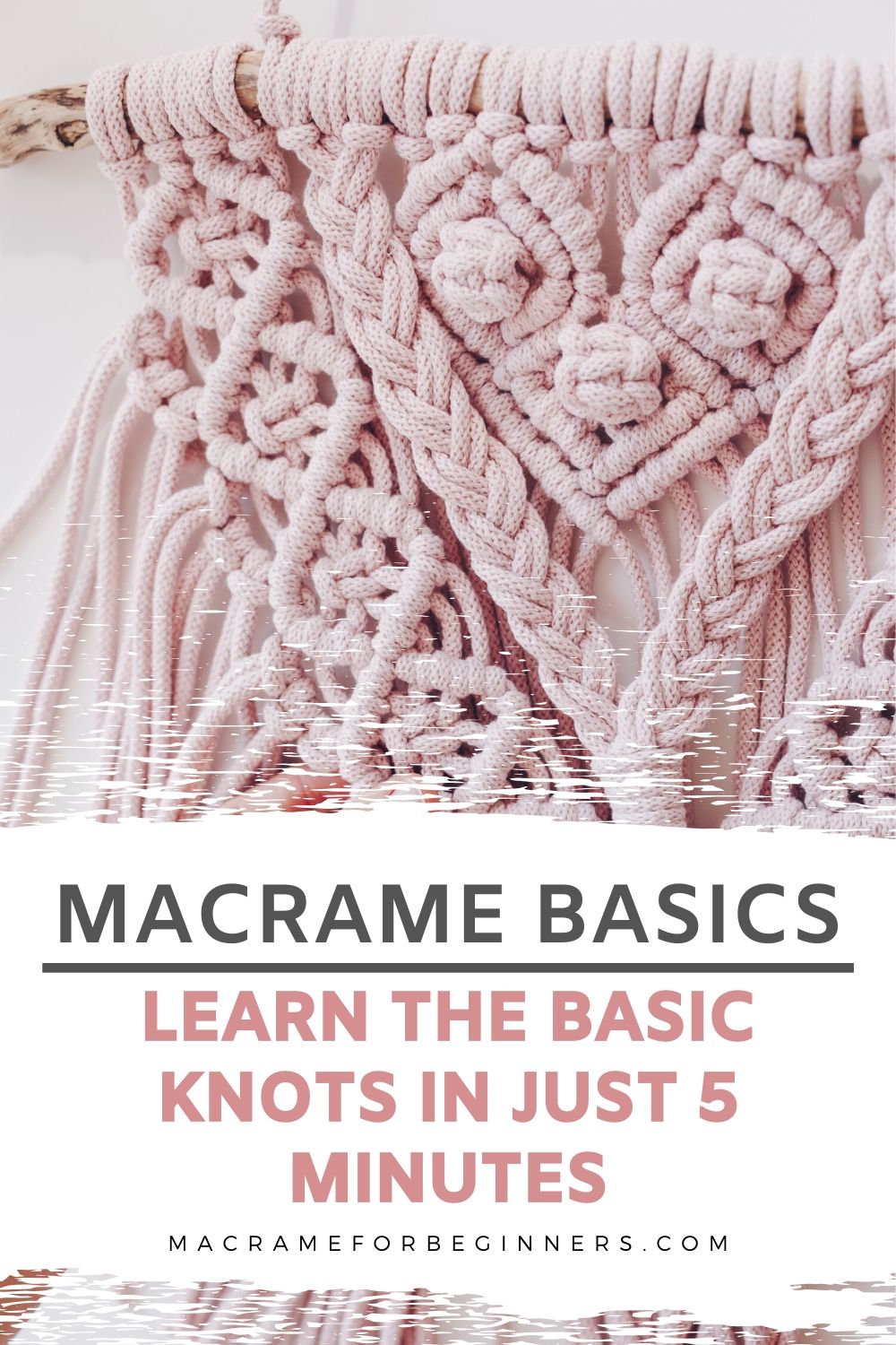 The ONLY macrame knots beginners need to know